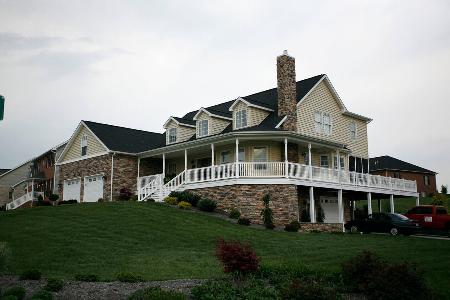 This is an image of the Maust Custom Home built by Venture Builders in Harrisonburg, Virginia.
