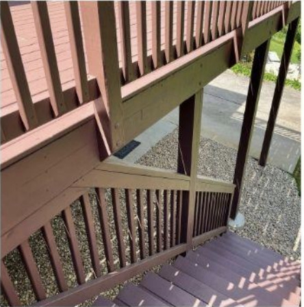 outdoor deck stairs