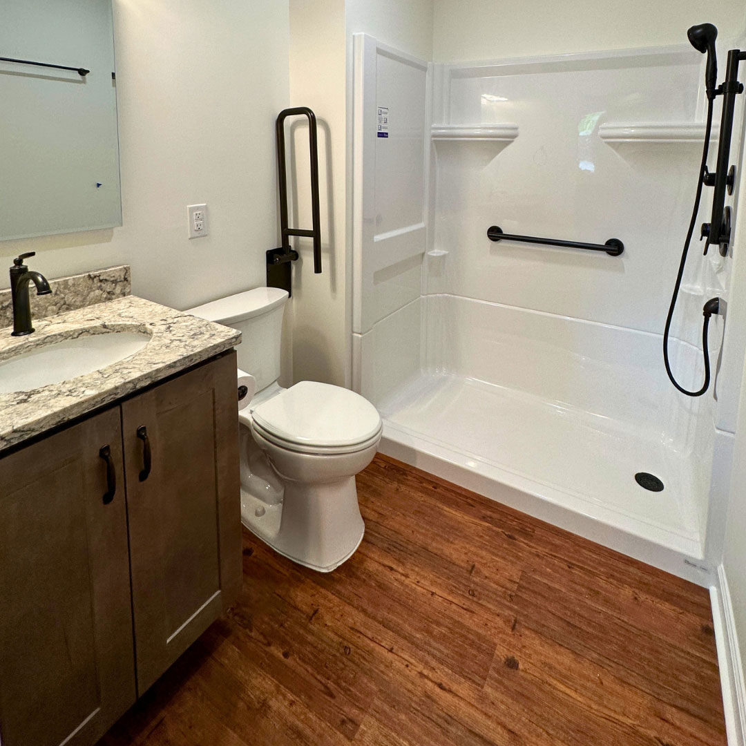 handicap accessible bathroom