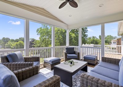 Harrisonburg, VA Deck Remodel & Screened Porch Addition